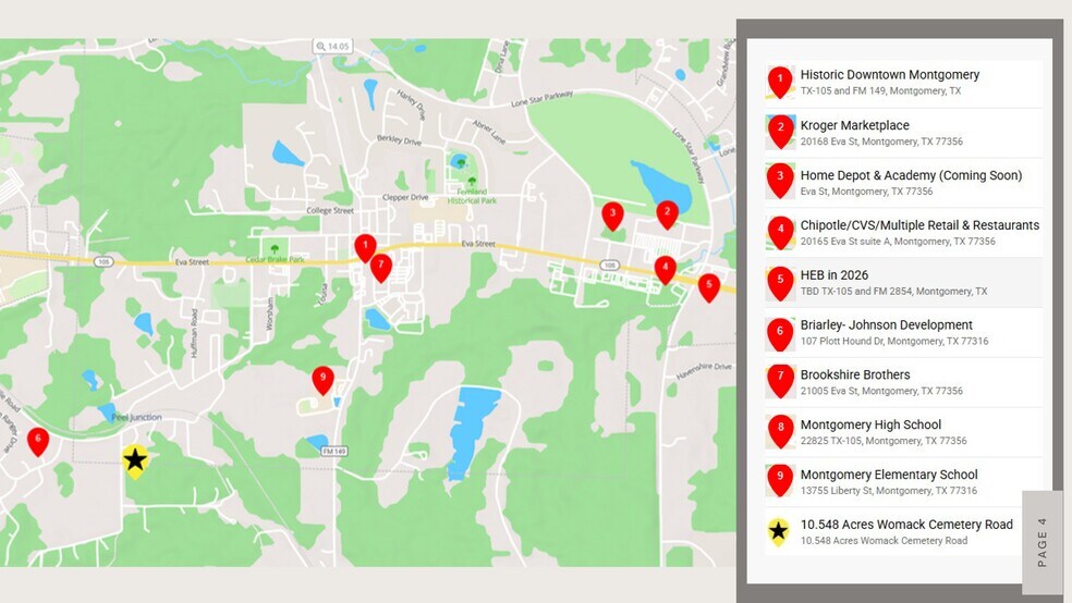 10.548 Acres, Montgomery, TX à vendre - Autre - Image 3 de 11
