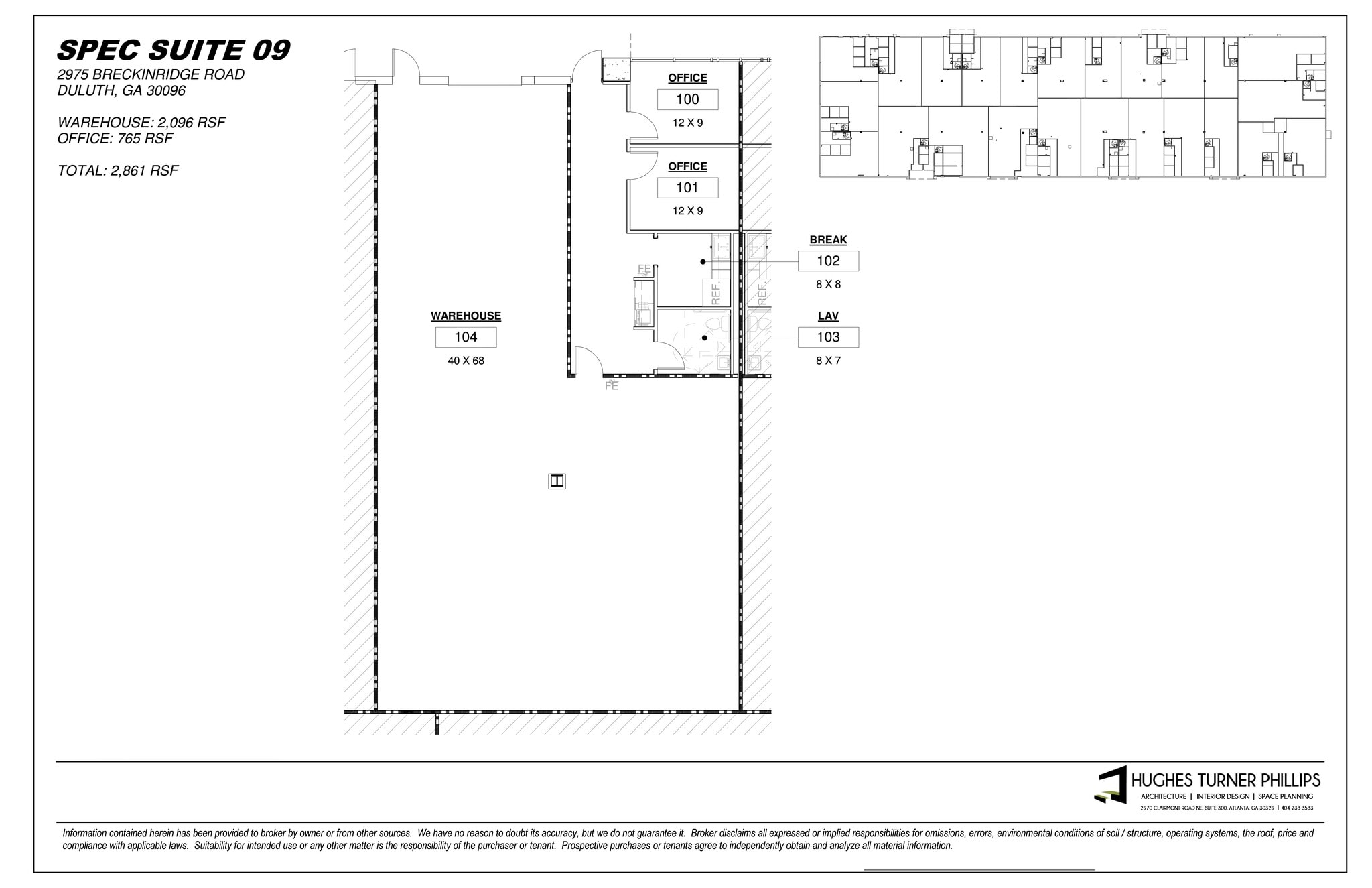 2975 Breckinridge Blvd, Duluth, GA à louer Plan de site- Image 1 de 4