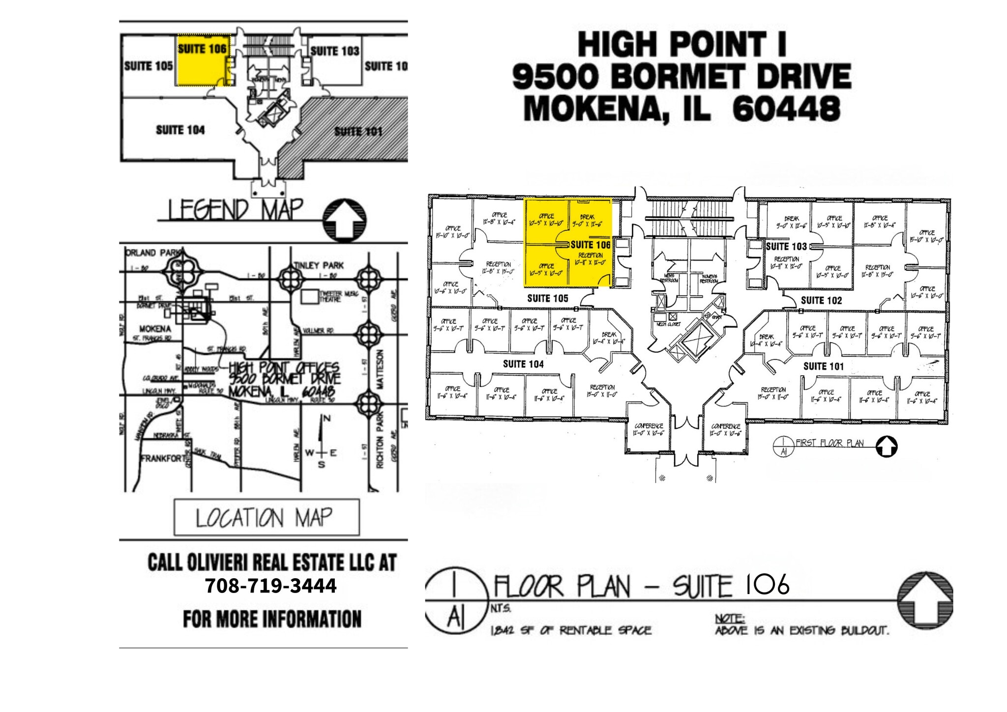 9500 Bormet Dr, Mokena, IL for lease Site Plan- Image 1 of 1