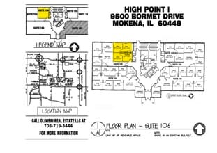 9500 Bormet Dr, Mokena, IL for lease Site Plan- Image 1 of 1