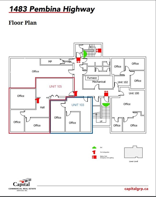 Plus de détails pour 1483 Pembina Hwy, Winnipeg, MB - Bureau à louer