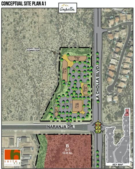 La Cholla Boulevard, Tucson, AZ à vendre - Plan de site - Image 2 de 5