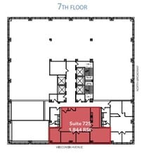 250 E Wisconsin Ave, Milwaukee, WI à louer Plan d’étage- Image 1 de 1