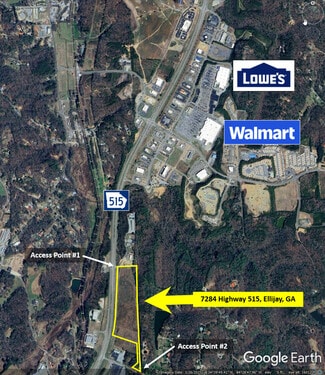 Plus de détails pour 7284 Highway 515, Ellijay, GA - Terrain à vendre