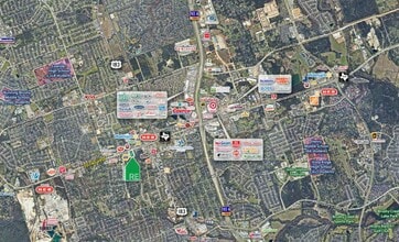 400 W Whitestone Blvd, Cedar Park, TX - AERIAL  map view