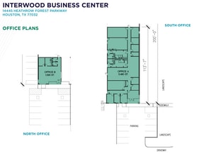 14445-14469 John F Kennedy Blvd, Houston, TX à louer Plan d’étage- Image 2 de 2