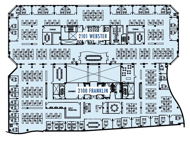 2101 Webster St, Oakland, CA for lease Floor Plan- Image 1 of 1