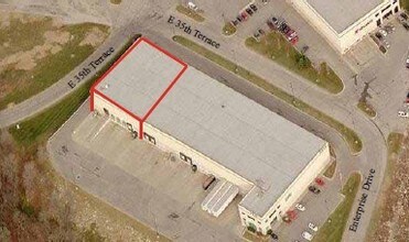 3518-3522 Enterprise Dr, Kansas City, MO - Aérien Vue de la carte