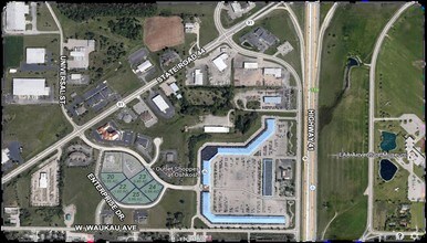 Enterprise Dr, Oshkosh, WI - Aerial  map view
