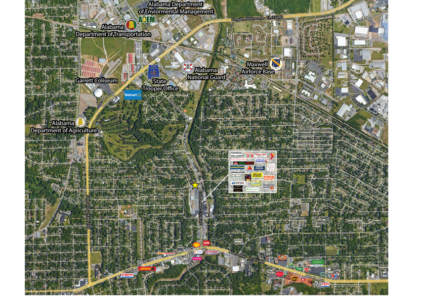 439 Coliseum Blvd, Montgomery, AL à louer - Photo du bâtiment - Image 2 de 3