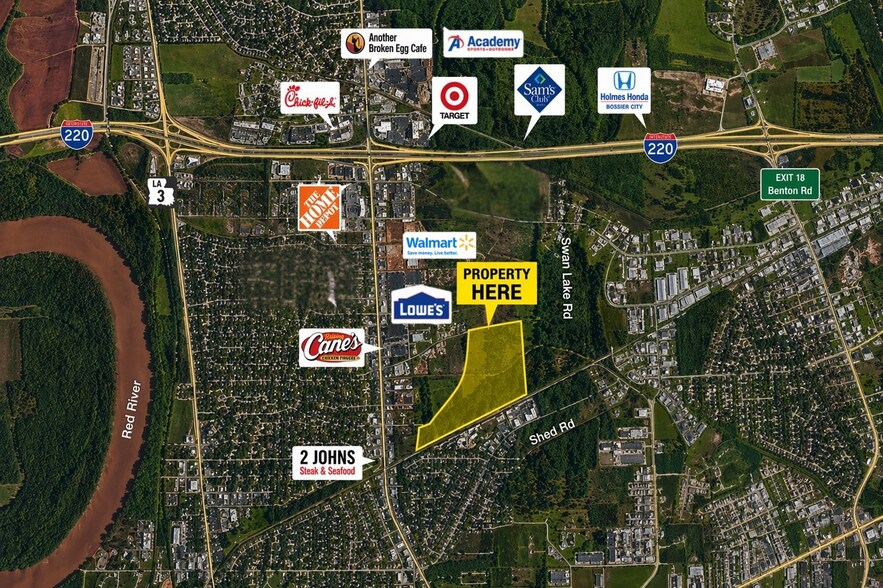 Plantation Drive Dr, Bossier City, LA à vendre - Photo principale - Image 1 de 7
