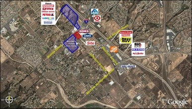 24640 Jefferson Ave, Murrieta, CA - AERIAL  map view