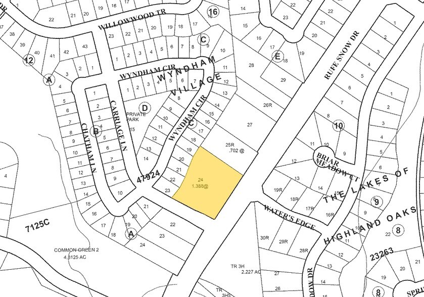 1750 Rufe Snow Dr, Keller, TX à louer - Plan cadastral - Image 2 de 15