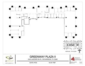 2400 Lakeside Blvd, Richardson, TX for lease Site Plan- Image 2 of 2