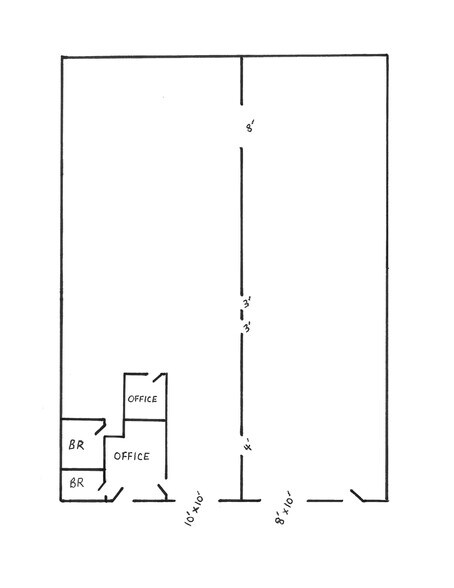158 Oak St, Avondale Estates, GA à louer - Plan d’étage - Image 2 de 2