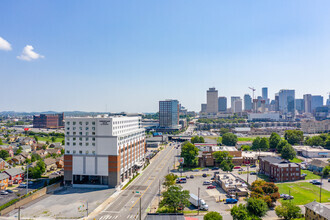 1500 Charlotte Ave, Nashville, TN - Aérien  Vue de la carte