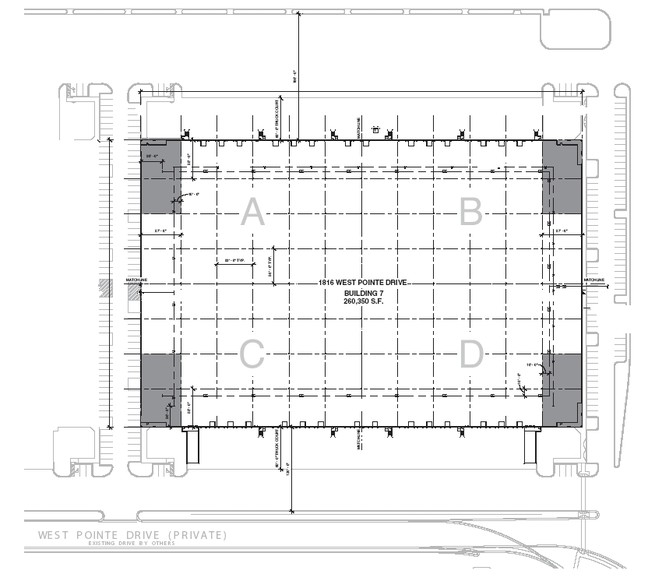 1816 West Pointe Dr, Charlotte, NC à vendre - Plan d’étage - Image 1 de 1