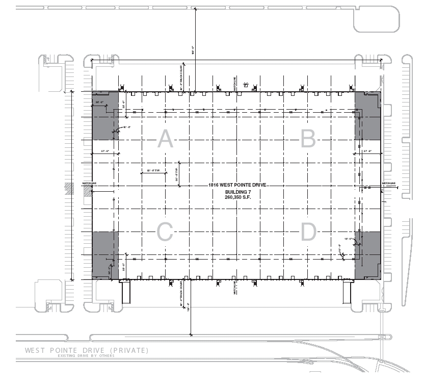 1816 West Pointe Dr, Charlotte, NC à vendre Plan d’étage- Image 1 de 1