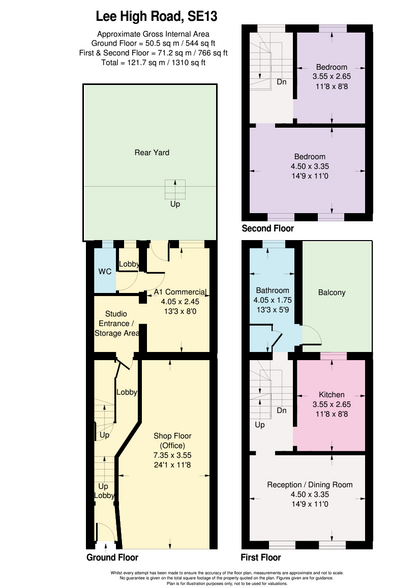 67-69 Lee High Road portfolio of 2 properties for sale on LoopNet.ca - Floor Plan - Image 3 of 5