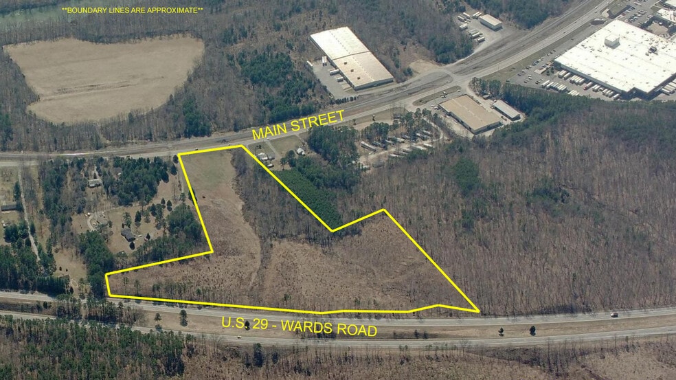 1536 Main St, Altavista, VA for sale - Aerial - Image 2 of 3