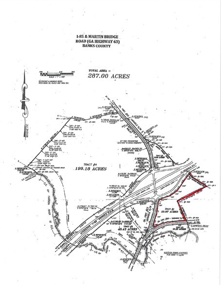 GA Highway 59, Homer, GA for sale - Plat Map - Image 2 of 2