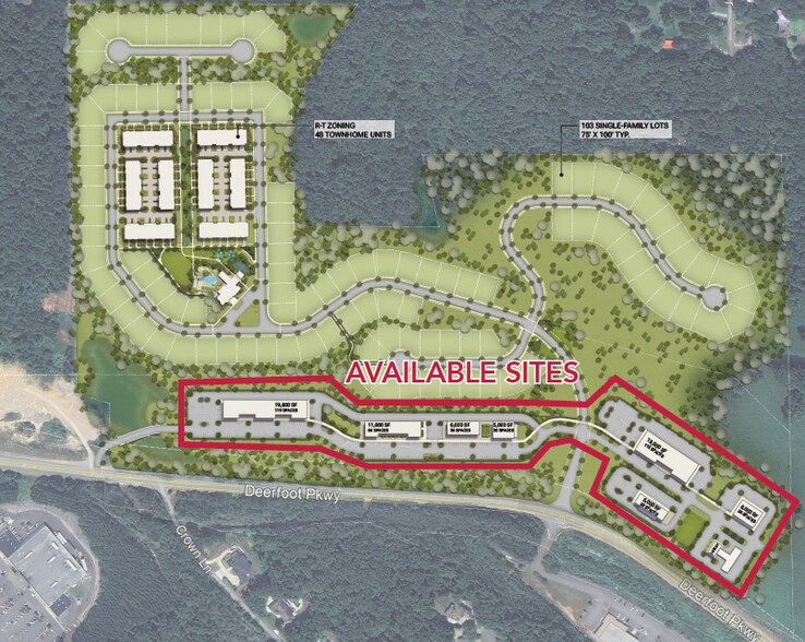 4810 Deerfoot Pky, Trussville, AL à vendre - Photo du bâtiment - Image 2 de 3