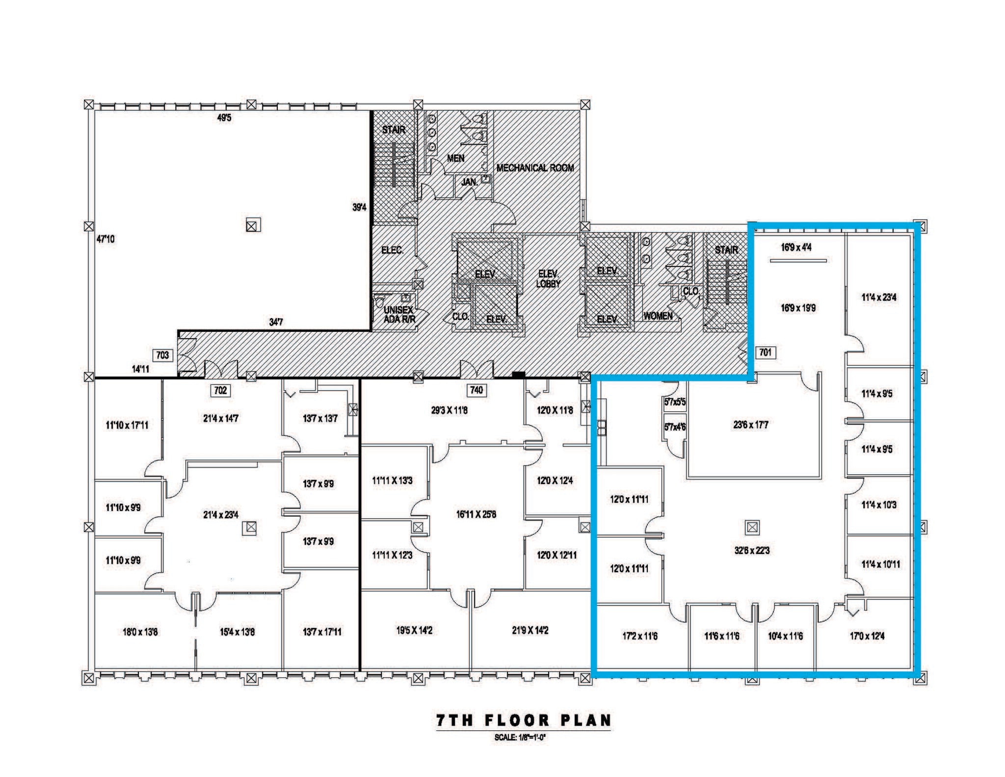 100 N Laura St, Jacksonville, FL for lease Floor Plan- Image 1 of 1