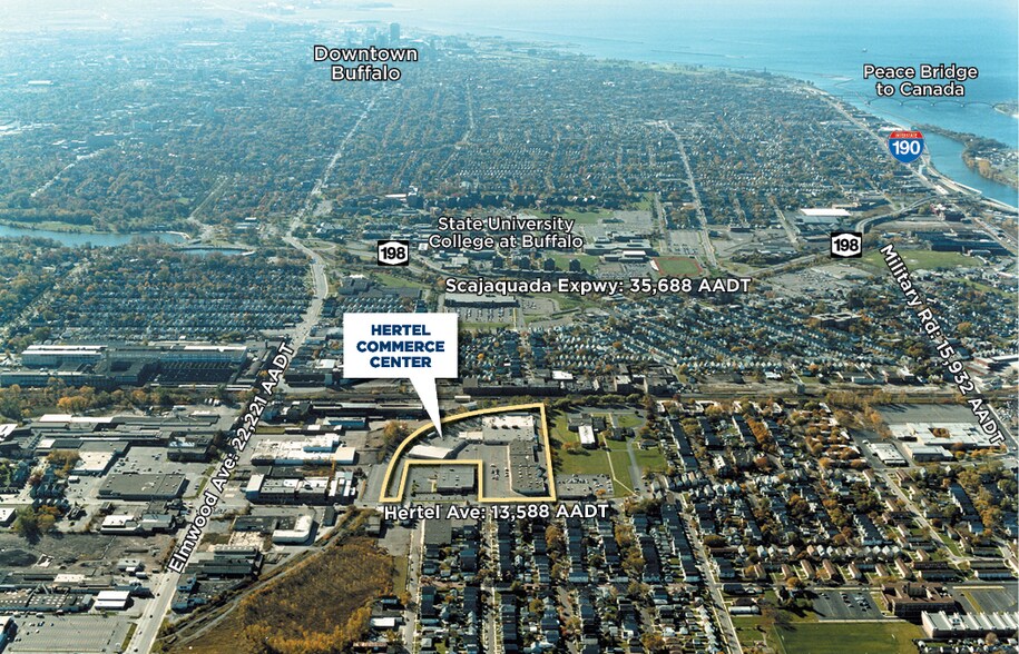 699 Hertel, Buffalo, NY à louer - Aérien - Image 2 de 6