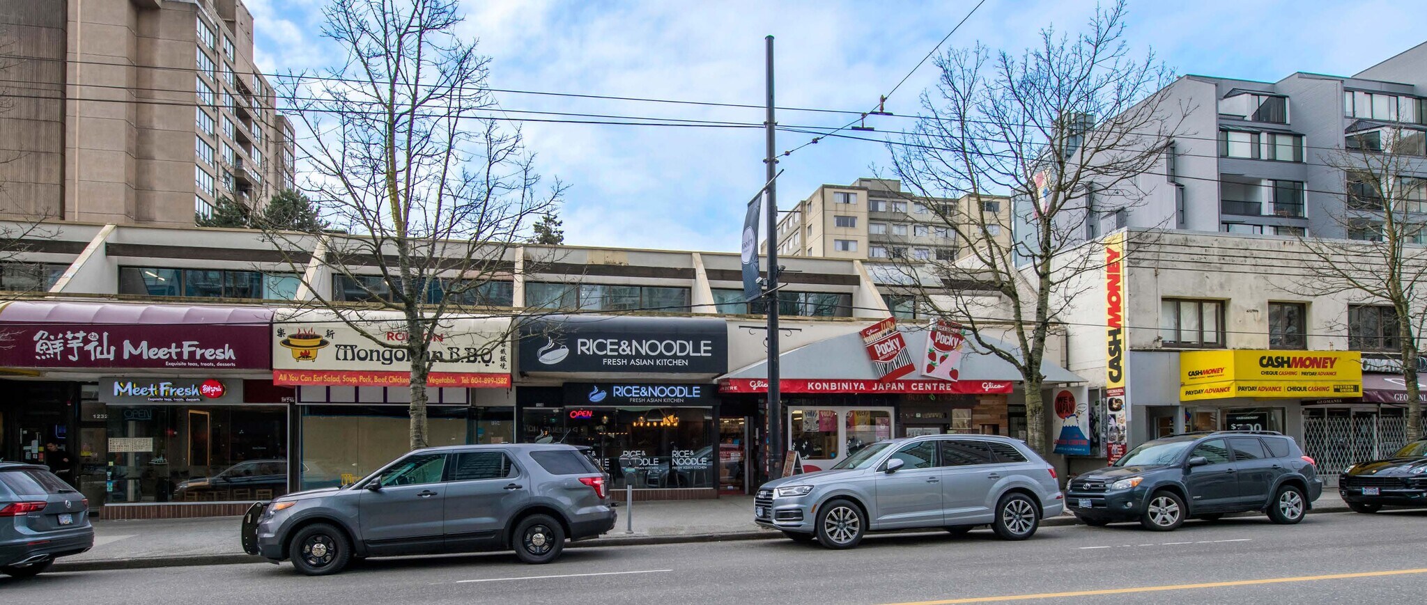 1230-1242 Robson St, Vancouver, BC à louer Photo du bâtiment- Image 1 de 4