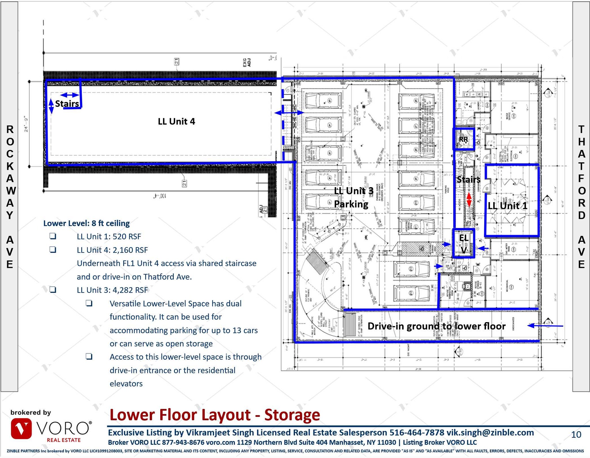 451 Rockaway Ave, Brooklyn, NY for lease Floor Plan- Image 1 of 2