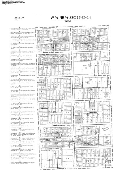 100 S Morgan St, Chicago, IL à louer - Plan cadastral - Image 3 de 3