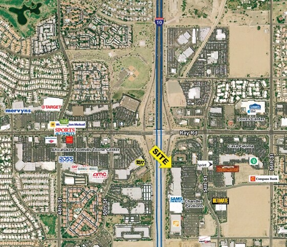 850-890 N 54th St, Chandler, AZ à louer - Aérien - Image 2 de 9