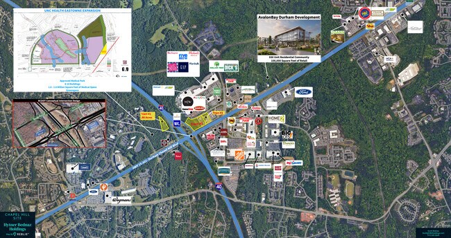 Plus de détails pour 5504 Durham-Chapel Hill Blvd, Durham, NC - Terrain à vendre