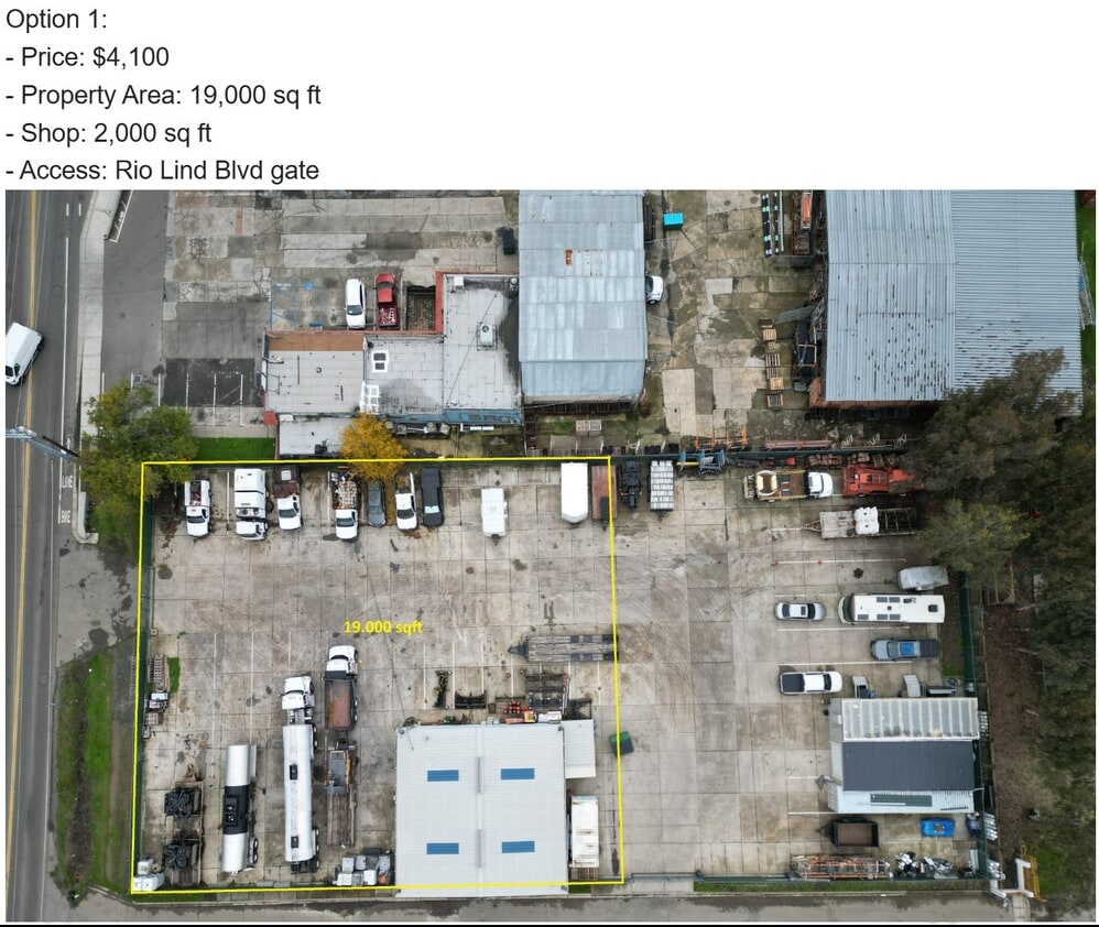 4835 Rio Linda Blvd, Sacramento, CA for lease Aerial- Image 1 of 3