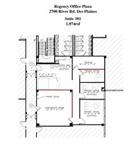 2700 S River Rd, Des Plaines, IL à louer Plan d  tage- Image 1 de 1