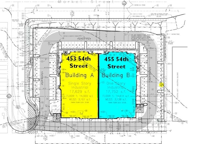 453 54th St, San Diego, CA for lease - Plat Map - Image 2 of 3