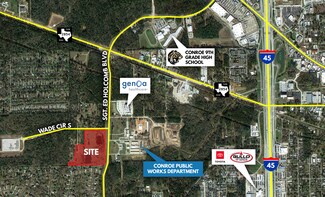 Plus de détails pour S Wade Circle & Sgt Ed Holcomb Blvd, Conroe, TX - Terrain à vendre