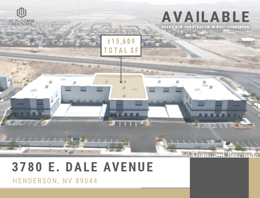 3780 E Dale Ave, Henderson, NV for lease Building Photo- Image 1 of 9