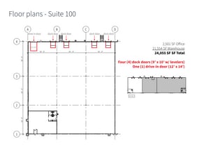 8360 Courthouse Blvd, Inver Grove Heights, MN à louer Plan d’étage- Image 1 de 1