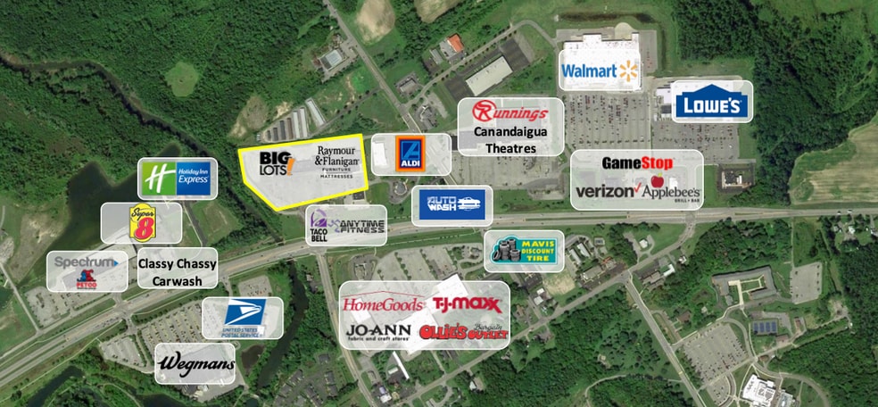 4406 State Route 5 and 20, Canandaigua, NY for lease - Building Photo - Image 2 of 2