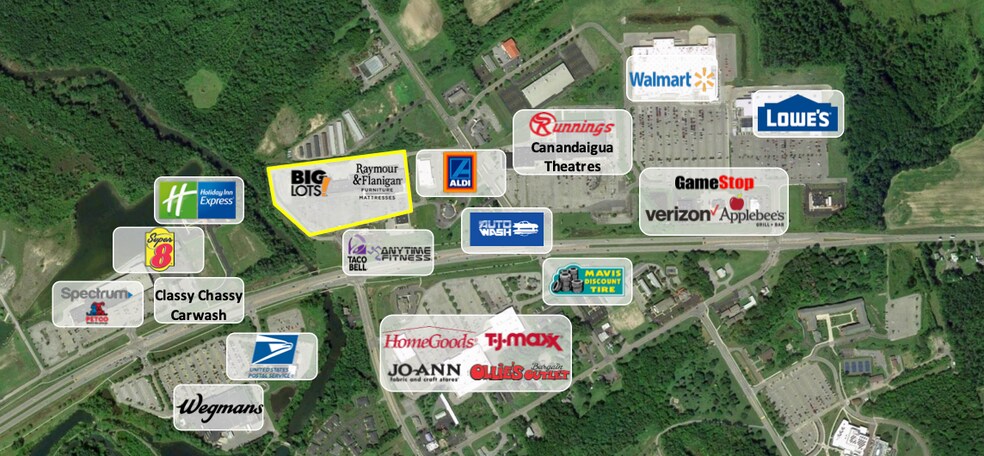 4406 State Route 5 and 20, Canandaigua, NY à louer - Photo du bâtiment - Image 2 de 2