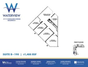 2111 E Highland Ave, Phoenix, AZ for lease Floor Plan- Image 1 of 1