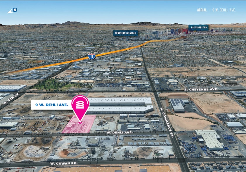 9 W Delhi Ave, North Las Vegas, NV for lease - Building Photo - Image 2 of 3