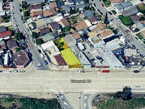 4641 Telegraph Rd, Los Angeles, CA - AERIAL map view