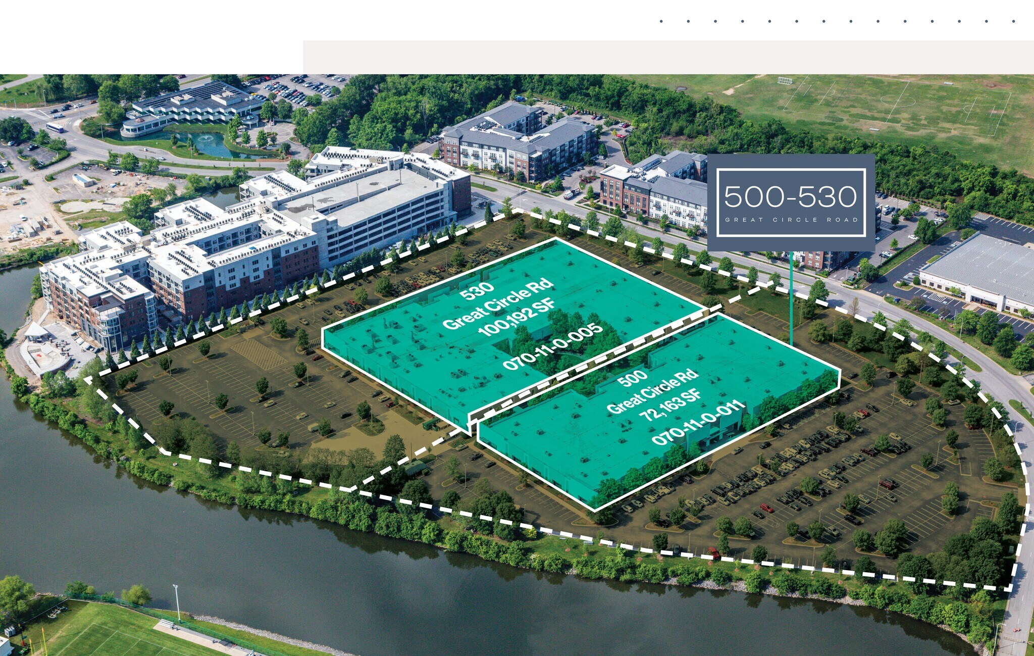 500-530 Great Circle Road portefeuille de 2 propriétés à vendre sur LoopNet.ca Photo du bâtiment- Image 1 de 6