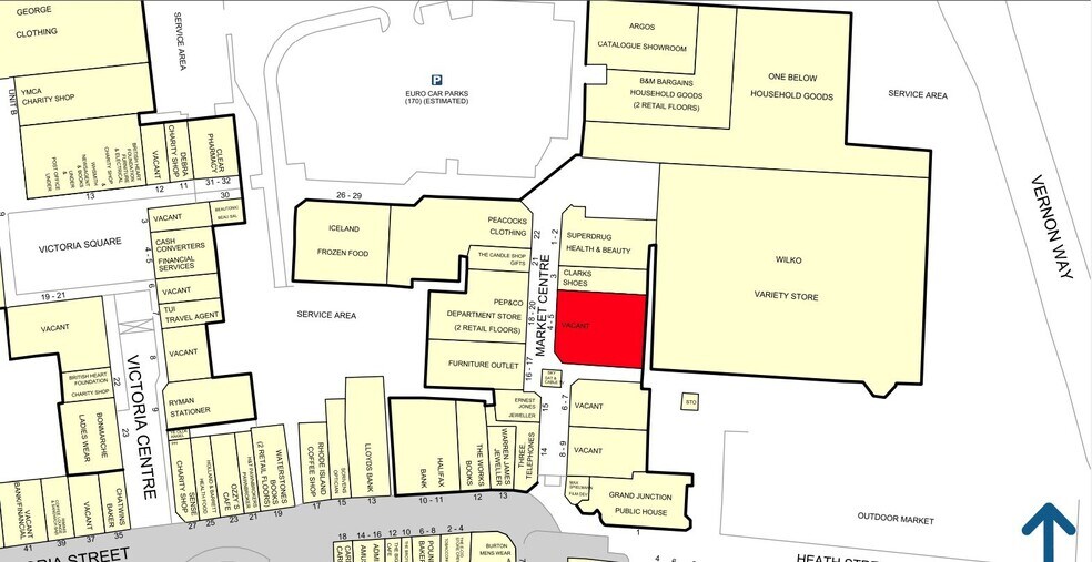 Market St, Crewe à louer - Photo du bâtiment - Image 2 de 3