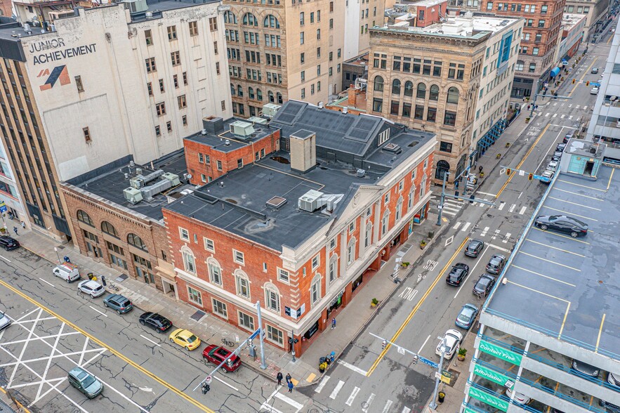 217-219 Smithfield St, Pittsburgh, PA for lease - Aerial - Image 3 of 7