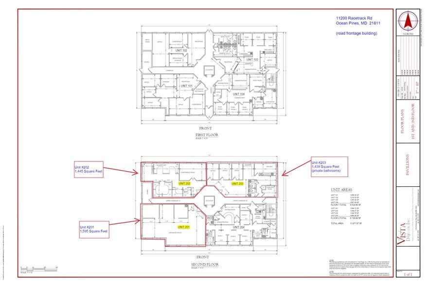 11200 Racetrack Rd, Ocean Pines, MD à louer - Plan de site - Image 3 de 20