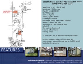 23523 Lutheran Cemetery Rd, Tomball, TX for lease Interior Photo- Image 2 of 3