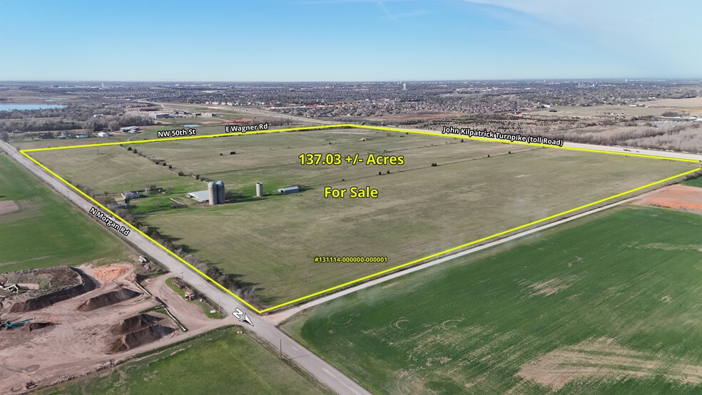 5500 N Morgan Rd, Yukon, OK for sale - Aerial - Image 3 of 5